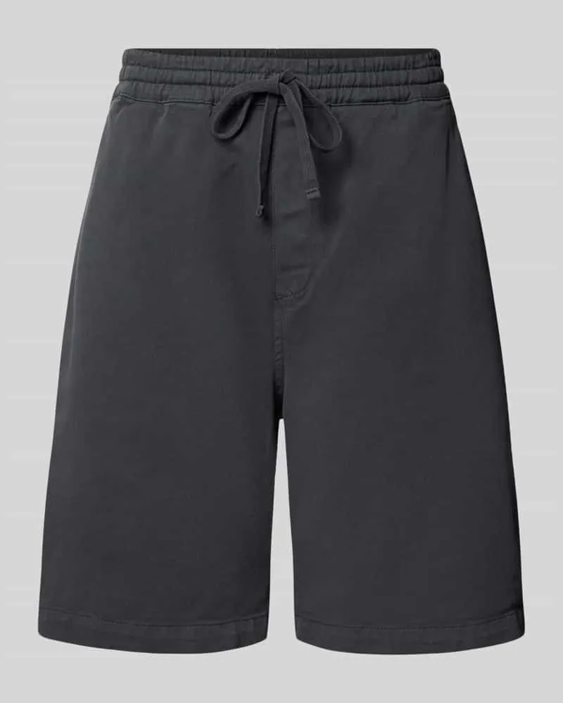 Carhartt WIP Shorts mit Gesäßtasche Modell 'Floyde Anthrazit