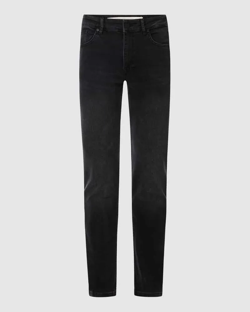 Hiltl Slim Fit Jeans aus Baumwoll-Mix Modell 'TECADE Mittelgrau