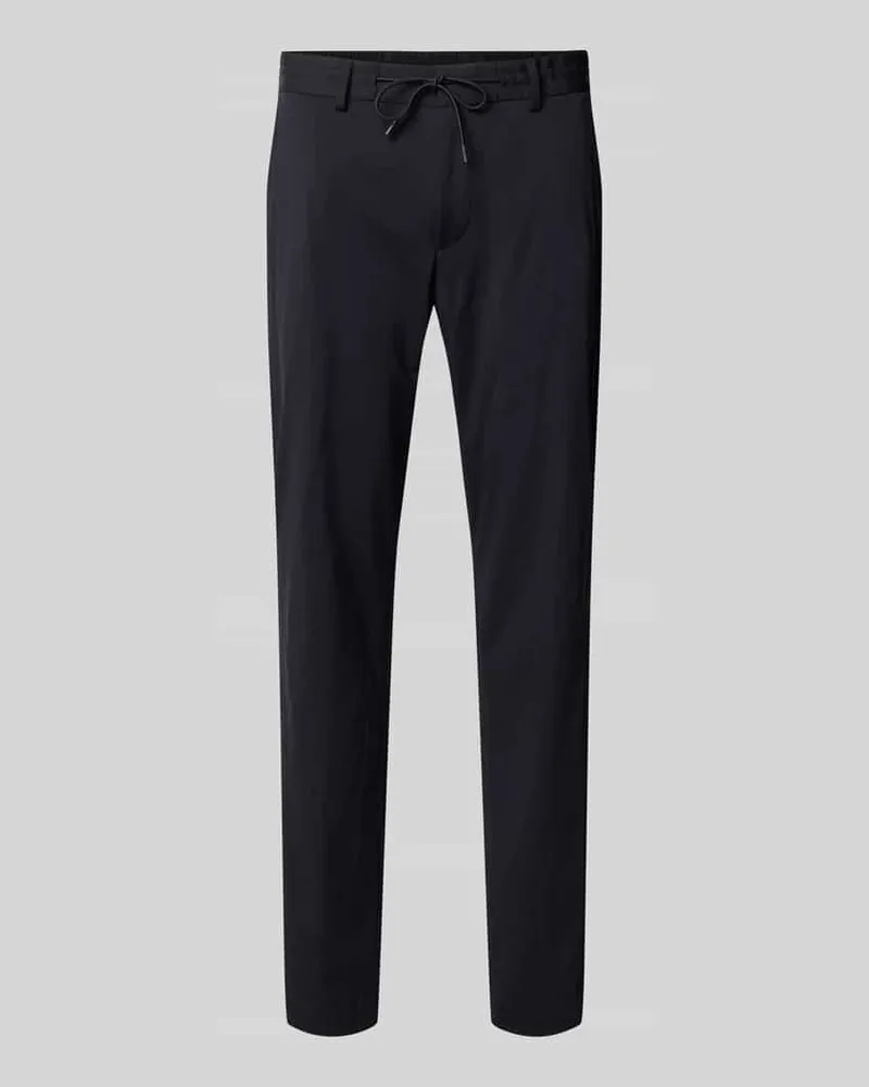 HUGO BOSS Slim Fit Hose mit Stretch-Anteil Modell 'GENIUS Black