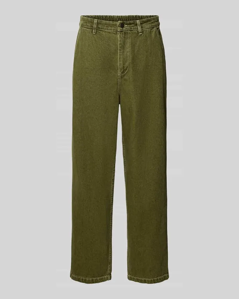 American Vintage Jeans mit elastischem Bund Modell 'UZATOWN Khaki