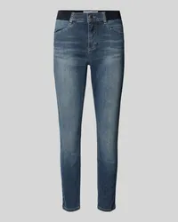 ANGELS  Slim Fit Jeans mit Label-Details Modell 'ORNELLA Blau