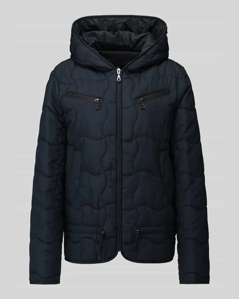 Gil Bret Regular Fit Steppjacke mit Kapuze Marine