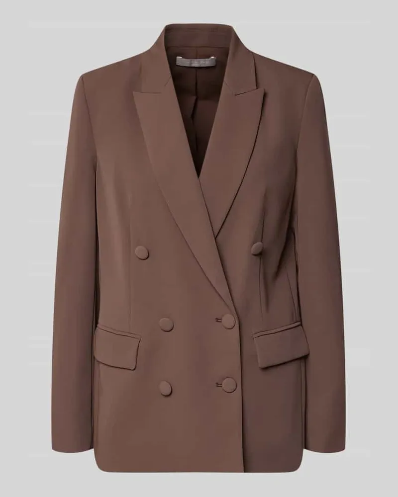 Christian Berg Regular Fit Blazer mit Pattentaschen Schlamm