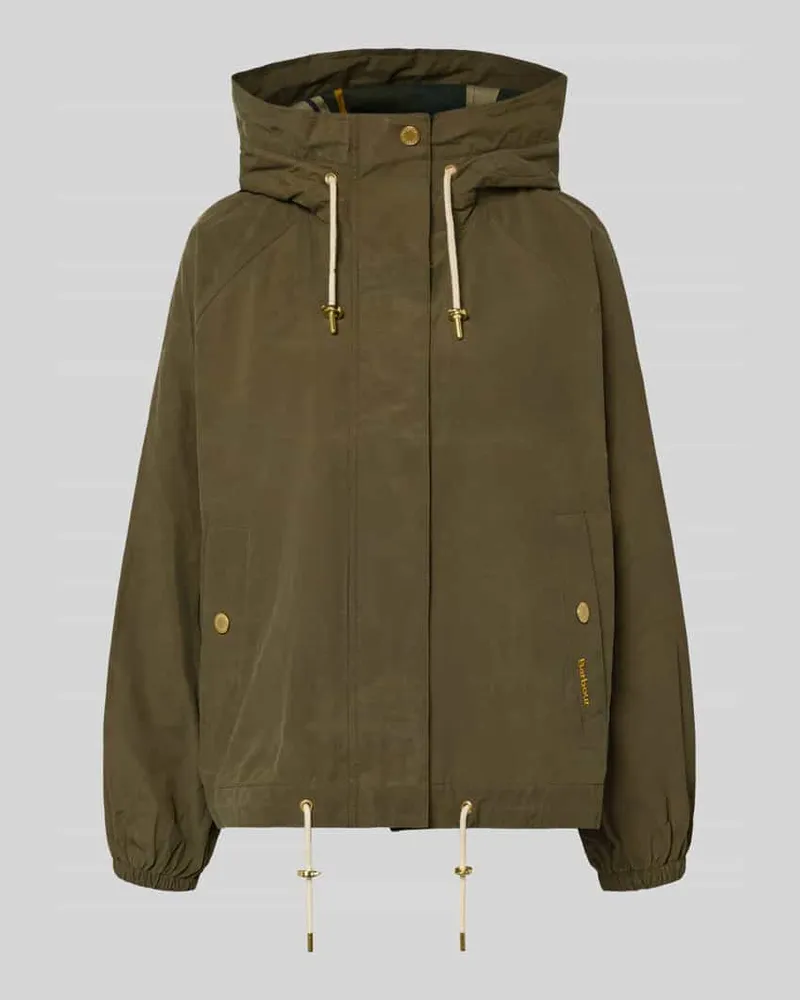 Barbour Regular Fit Funktionsjacke aus Baumwoll-Mix Modell 'HAWKRIDGE Oliv