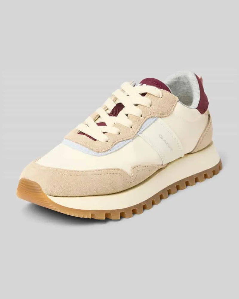 Gant Sneaker mit Label-Prints Modell 'Caffay Sand