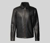 Regular Fit Lederjacke aus echtem Lammnappa Modell 'KELLAN
