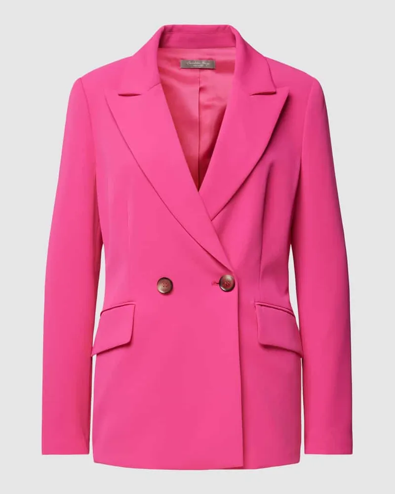 Christian Berg Blazer mit Reverskragen Pink
