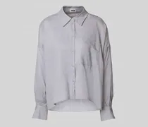 Relaxed Fit Leinenbluse mit Brusttasche Modell 'NAMIDA