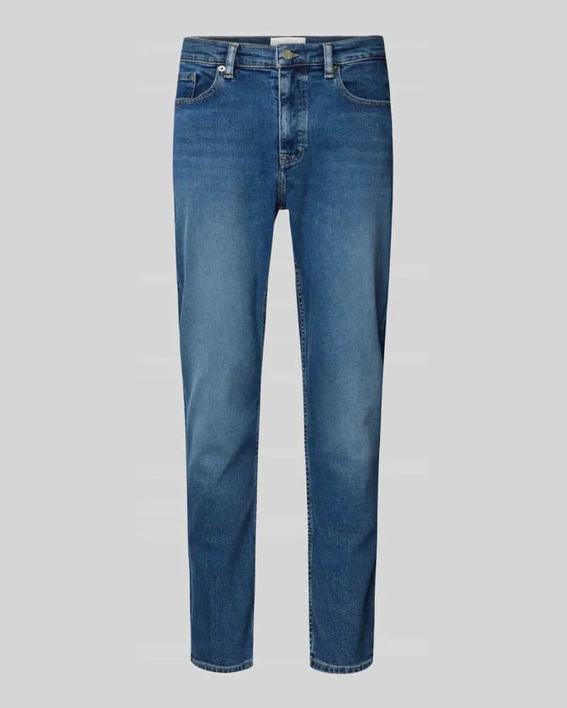 Armedangels Tapered Fit Jeans im 5-Pocket-Design Modell 'AARJO TARPA Blau