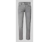Slim Fit Jeans im 5-Pocket-Design Modell 'WEST
