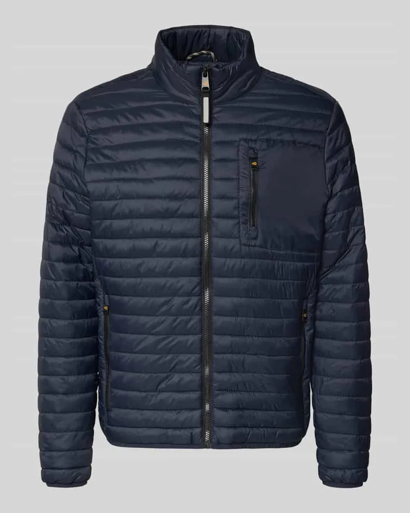 Camel Active Steppjacke mit Stehkragen Marine