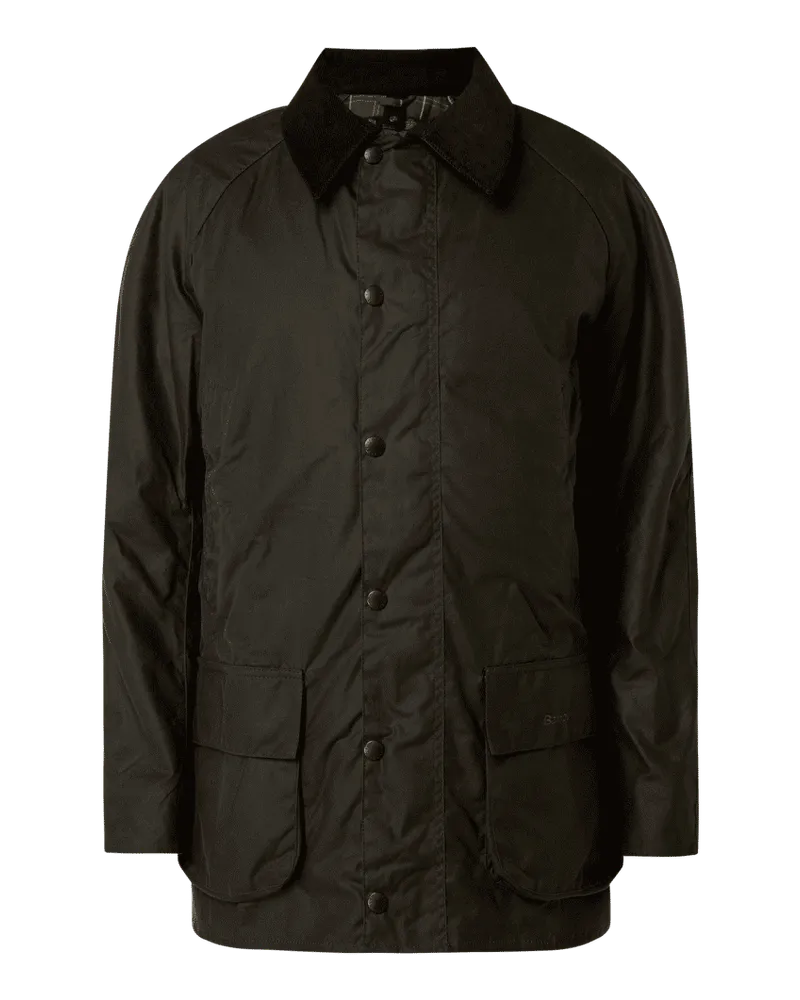 Barbour Jacke mit Umlegekragen Modell 'BRISTOL Oliv