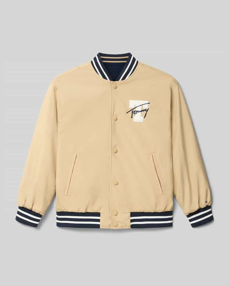 Tommy Hilfiger Regular Fit Wende-Blouson aus Baumwolle Camel