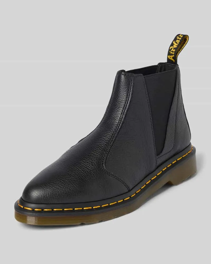 Dr.Martens Ankle Boots aus Leder-Mix Modell 'Bianca II Black