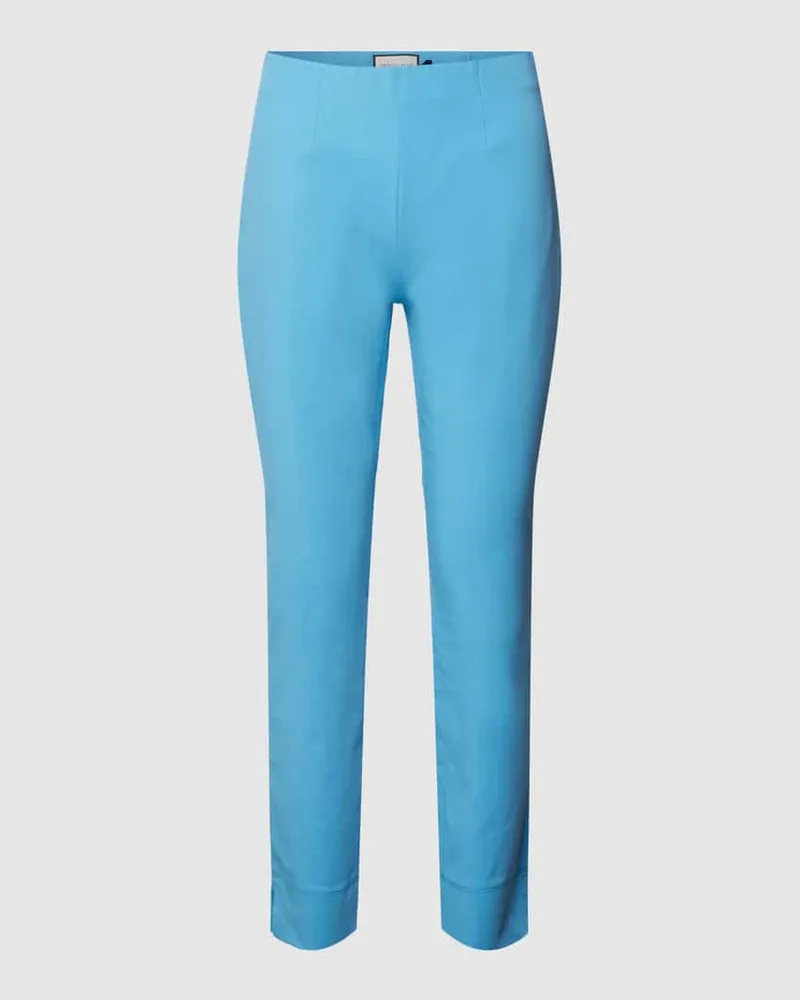 SEDUCTIVE  Slim Fit Stoffhose mit verkürztem Schnitt Modell 'SABRINA Hellblau