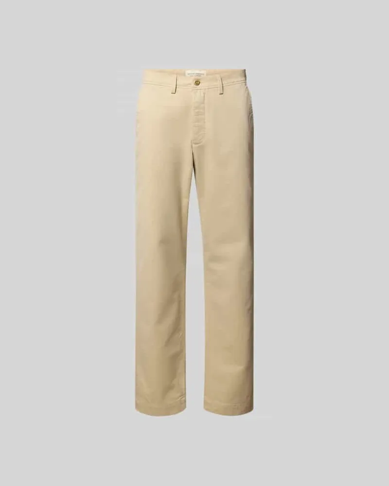 Officine Generale Stoffhose mit Gesäßtaschen Beige