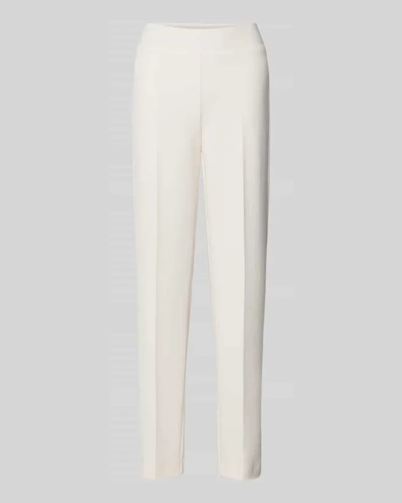 Vera Mont Hose mit Bügelfalten Offwhite