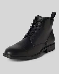 Jack & Jones Schnürboots mit Label-Prägung Modell 'BARBICAN Black