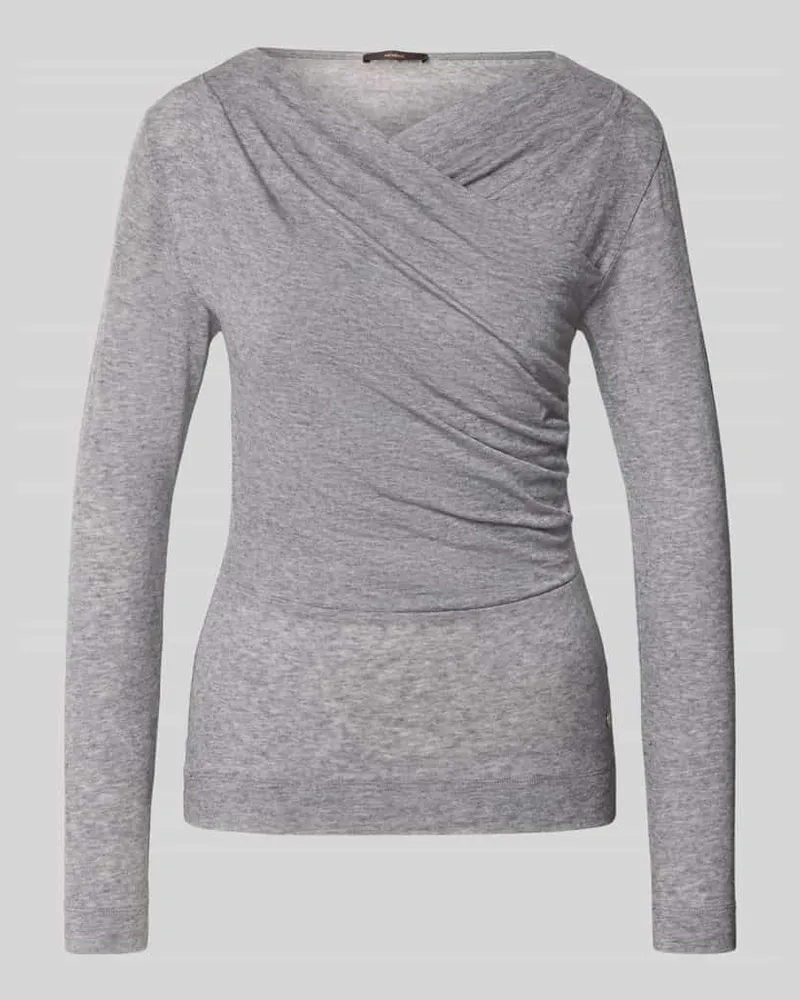 windsor. Longsleeve in Wickel-Optik Hellgrau