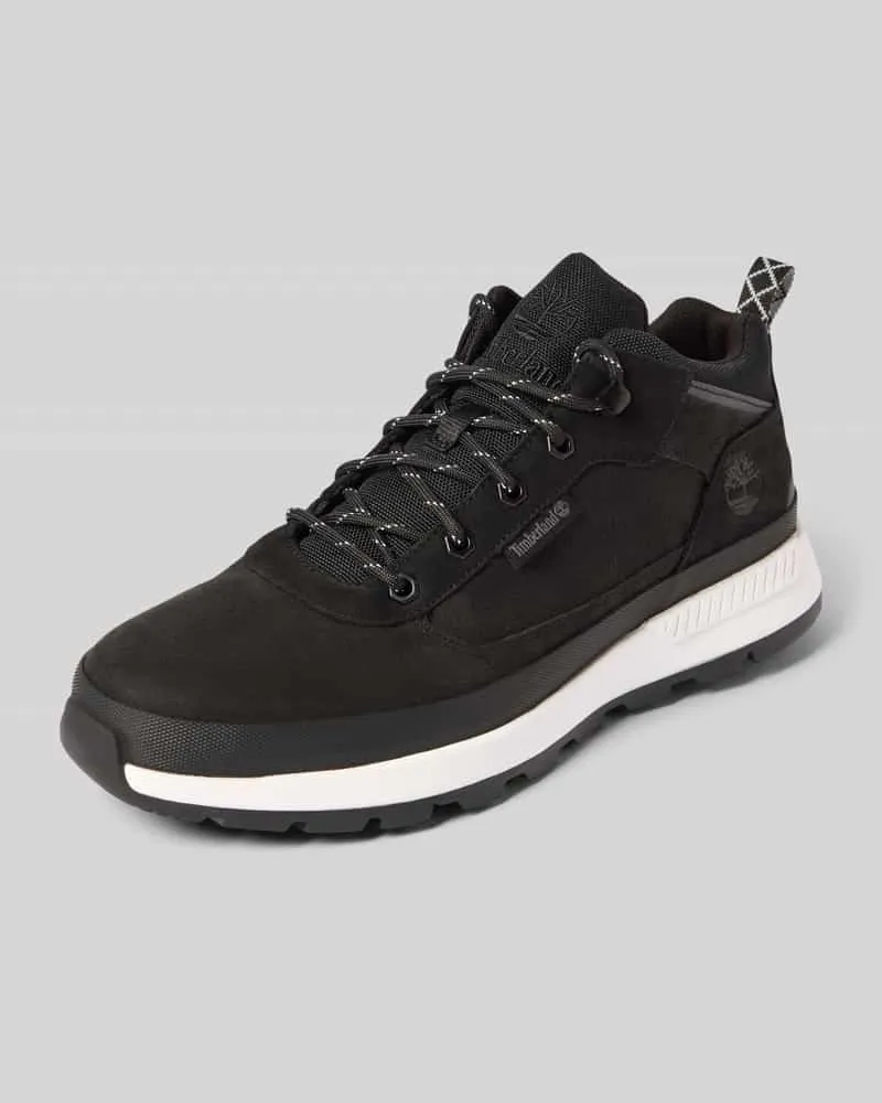 Timberland Sneaker mit Logo-Patch Modell 'Trekker Black
