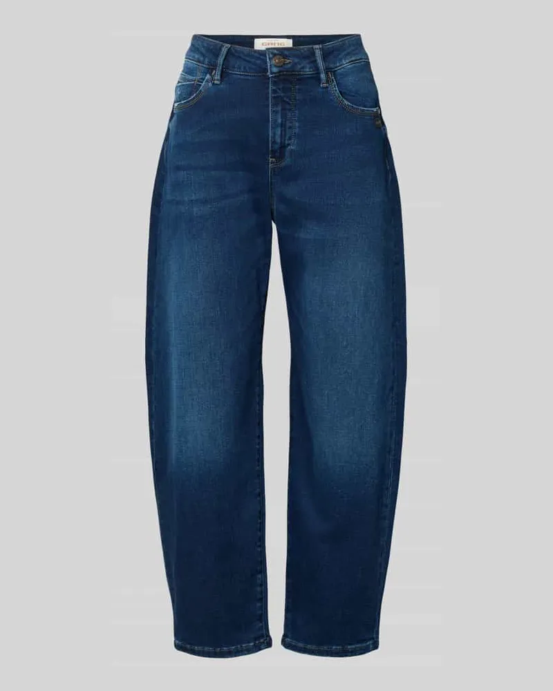Gang Barrel Fit Jeans mit Eingrifftaschen Modell 'IDA Dunkelblau