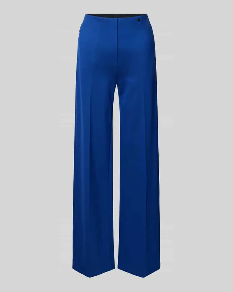 Marc Cain Stoffhose mit Label-Detail Royal