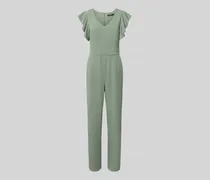 Regular Fit Jumpsuit mit Rüschenbesatz