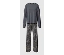 Pyjama mit floralem Muster Modell 'Selcted Premium