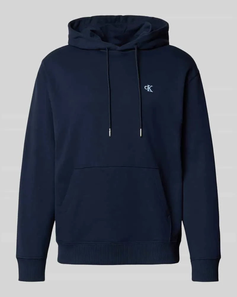 Calvin Klein Hoodie mit Kapuze Marine