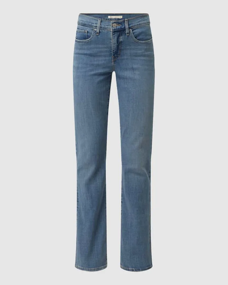 Levi's Shaping Bootcut Jeans mit Stretch-Anteil Modell '315 Bleu