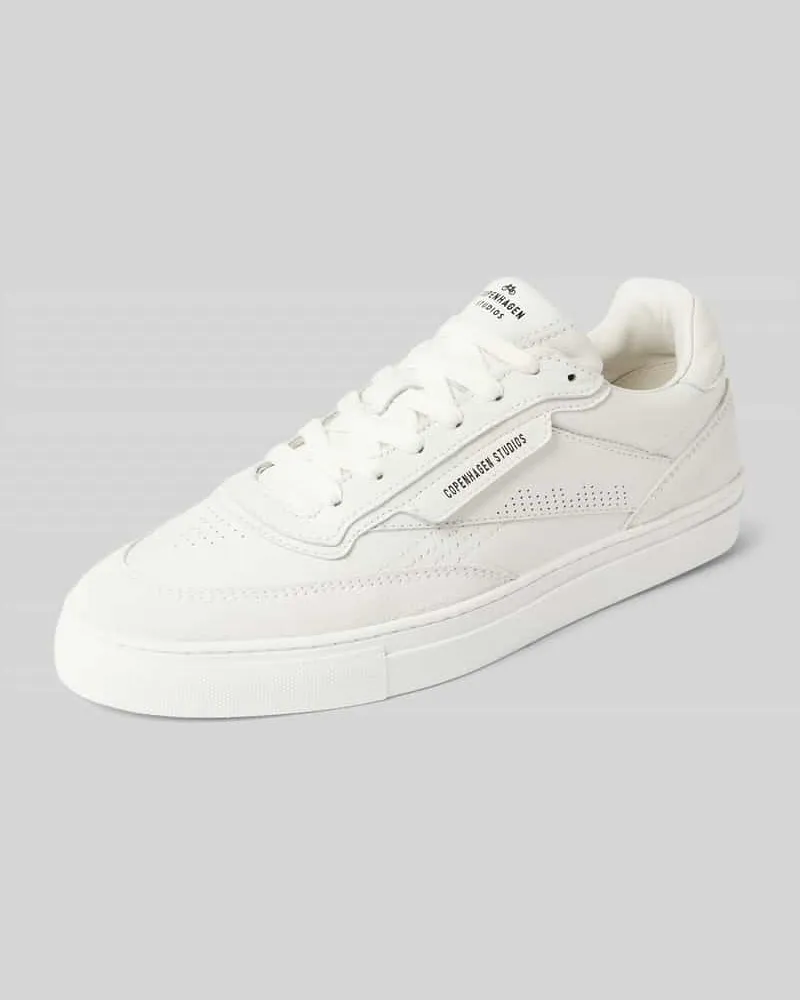 Copenhagen Sneaker mit Schnürverschluss Weiss