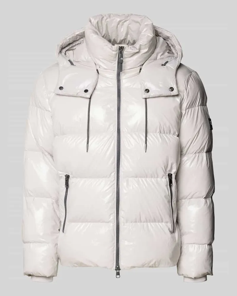 Antony Morato Steppjacke mit Kapuze Weiss
