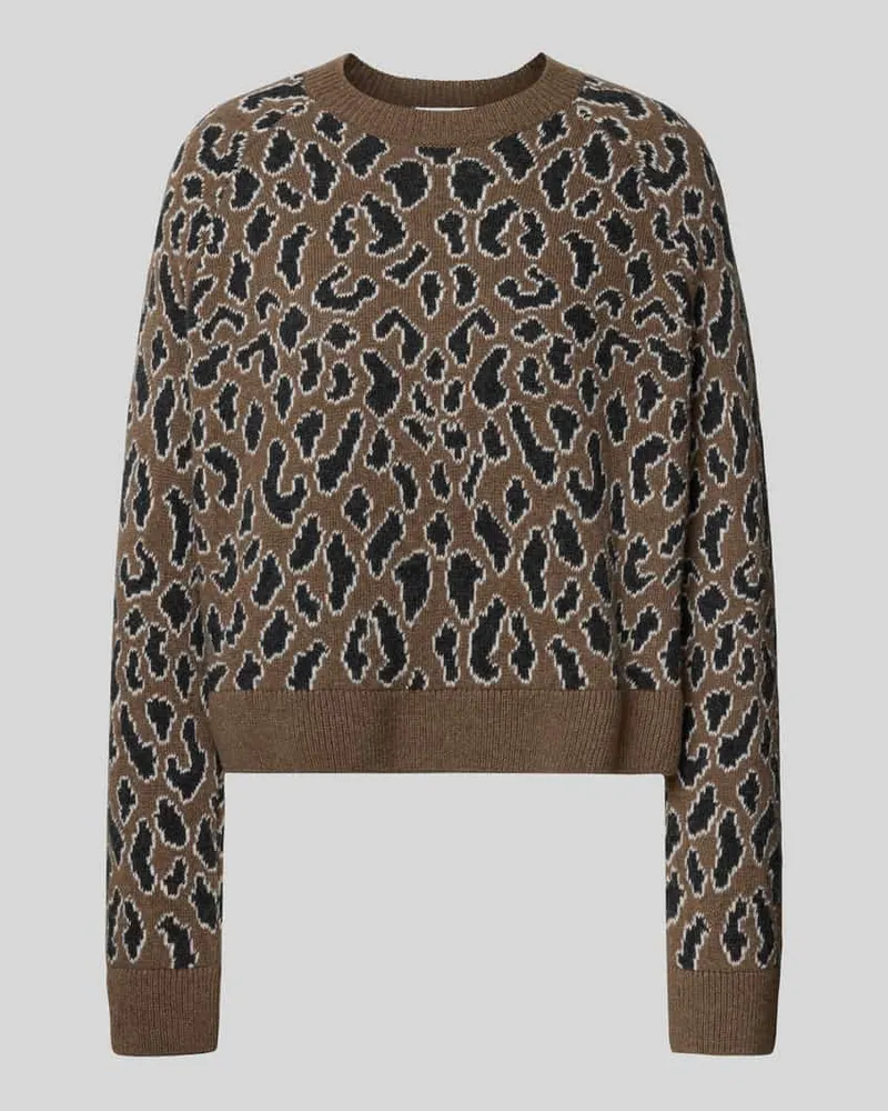 Armedangels Loose Fit Strickpullover aus reiner Wolle Modell 'DILIRIAA LAOPAA Taupe