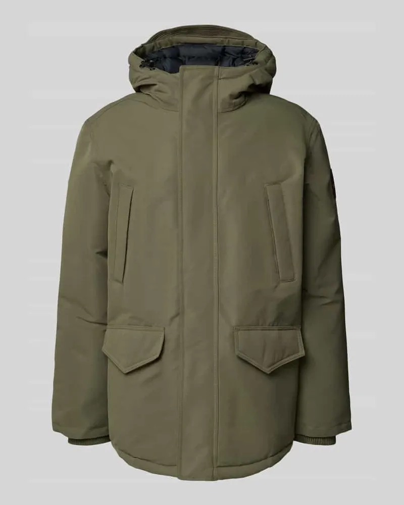 Napapijri Jacke mit Kapuze Modell 'CORNIER Oliv
