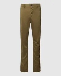 HUGO BOSS Tapered Fit Chino mit Gesäßtaschen Khaki