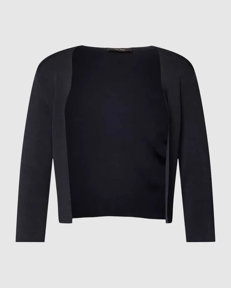 Vera Mont Regular Fit Bolero aus Viskose-Mix Dunkelblau
