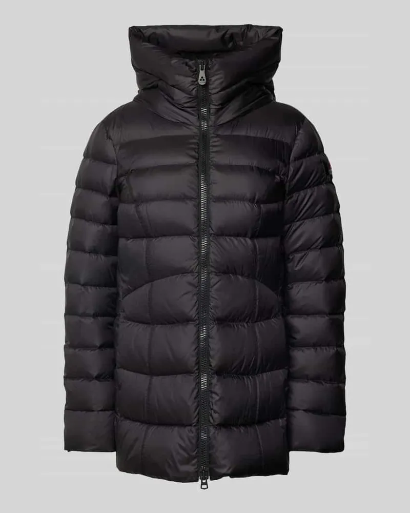 Peuterey Steppjacke mit Stehkragen Black