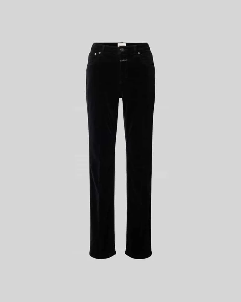 Closed Jeans mit 5-Pocket-Design Black