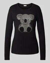 Liu Jo Longsleeve mit Rundhalsausschnitt Black