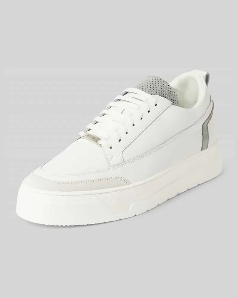 Antony Morato Sneaker aus Leder mit Label-Details Modell 'FLINT Lind