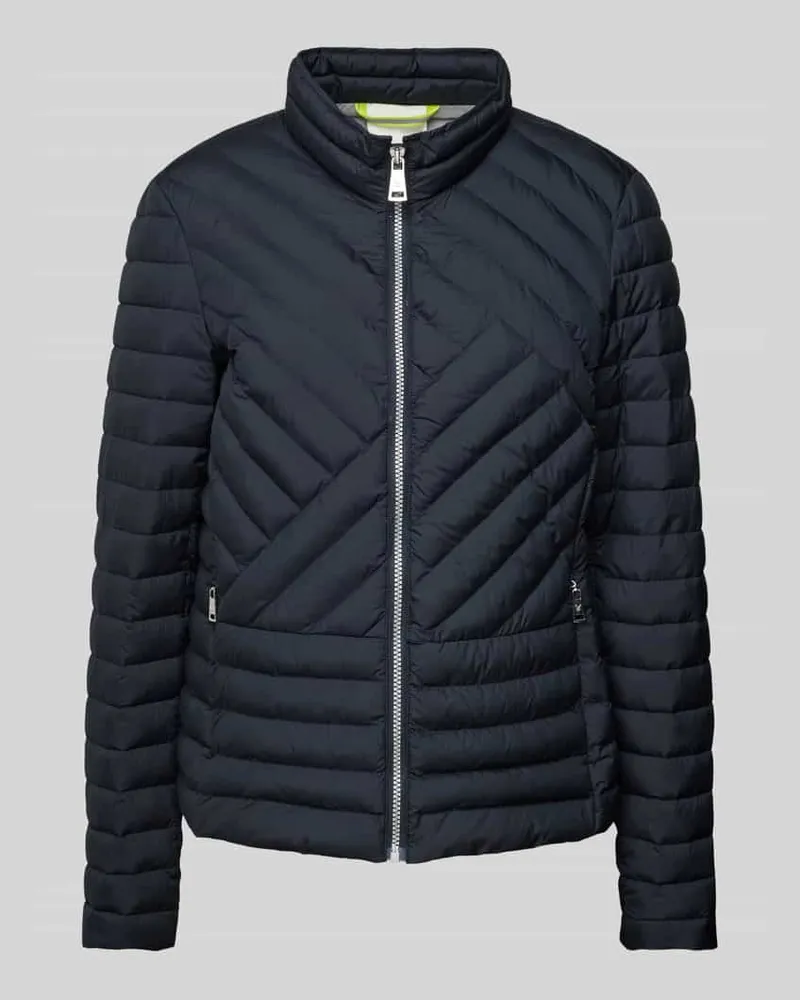 Fuchs Schmitt Steppjacke mit Stehkragen Marine