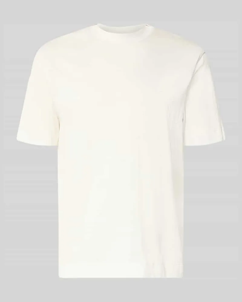 Emporio Armani T-Shirt mit Rundhalsausschnitt Offwhite