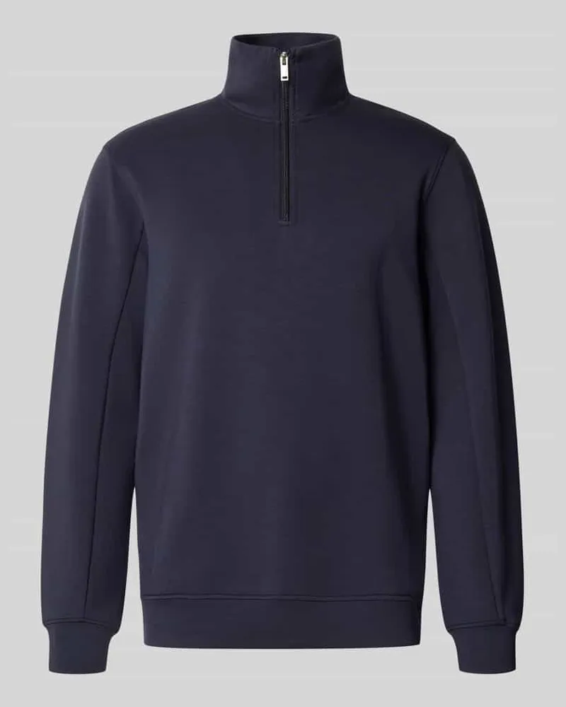 Matinique Sweatshirt mit Stehkragen Modell 'kade Marine