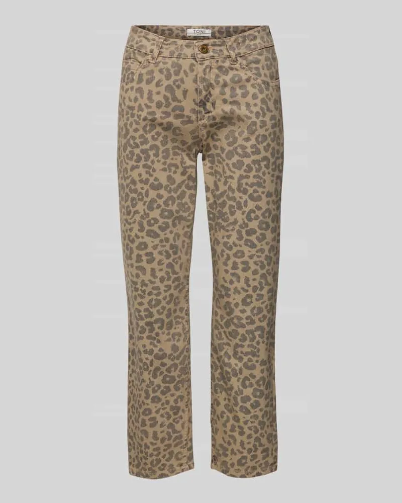 TONI Jeans in verkürzter Passform Modell 'Ella Beige