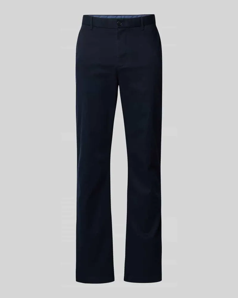Tommy Hilfiger Regular Fit Chino mit Gürtelschlaufen Modell 'MERCER 1985 Marine