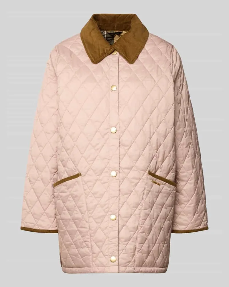 Barbour Regular Fit Steppjacke mit Umlegekragen Modell 'LIDDESDALE Rose