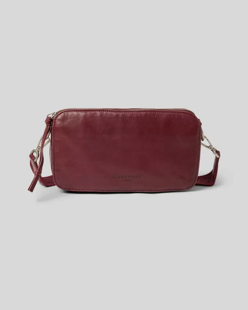 Liebeskind Handtasche mit Label-Detail Modell 'CLARICE Bordeaux