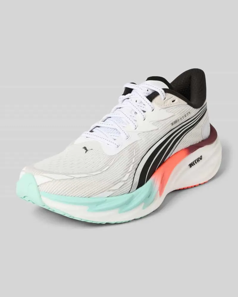 Puma x HYROX - Sneaker mit Label-Detail Hellgrau