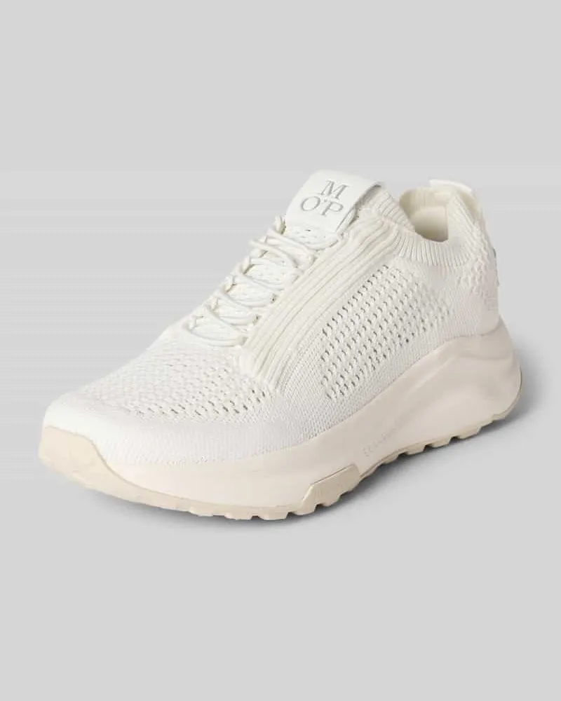 Marc O'Polo Sneaker mit Logo Detail Modell 'LIV Offwhite