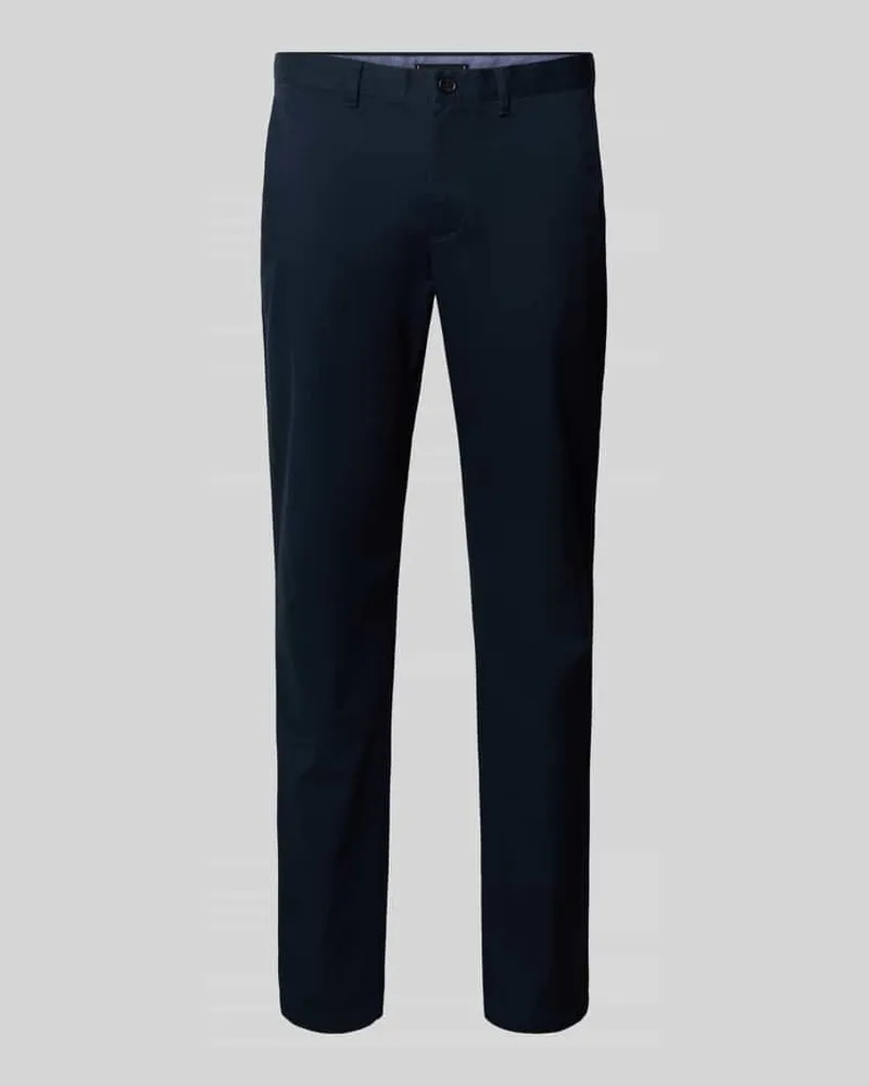 Tommy Hilfiger Regular Fit Chino aus Baumwoll-Mix Modell 'DENTON Marine